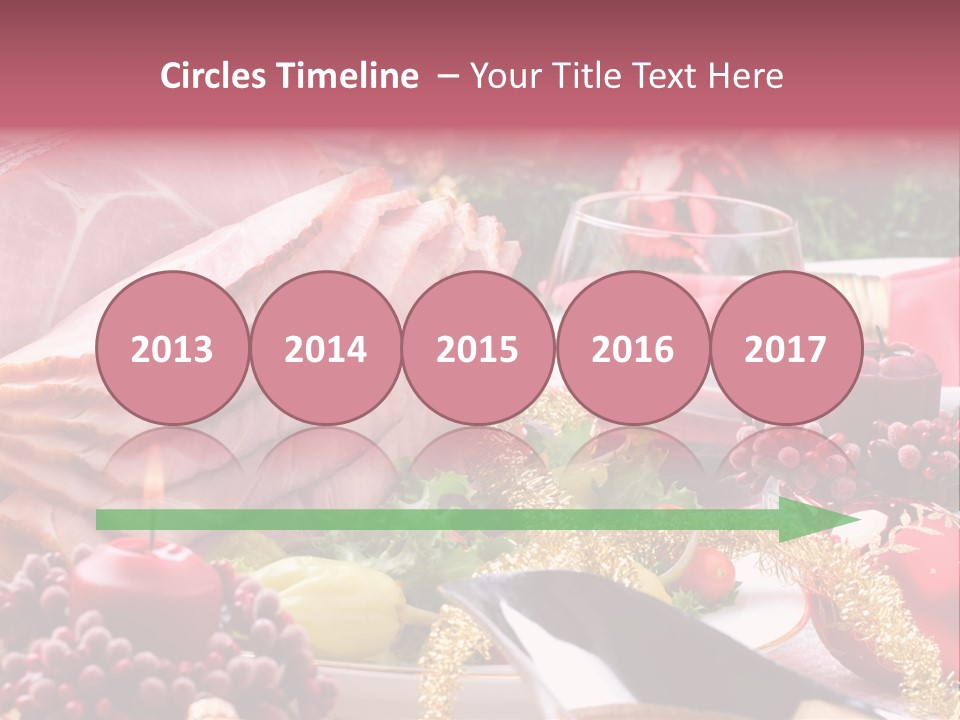 Christmas Dinner PowerPoint Template