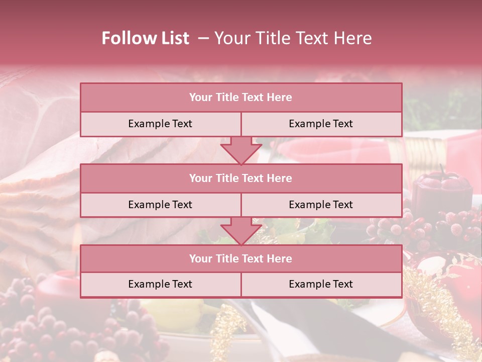 Christmas Dinner PowerPoint Template