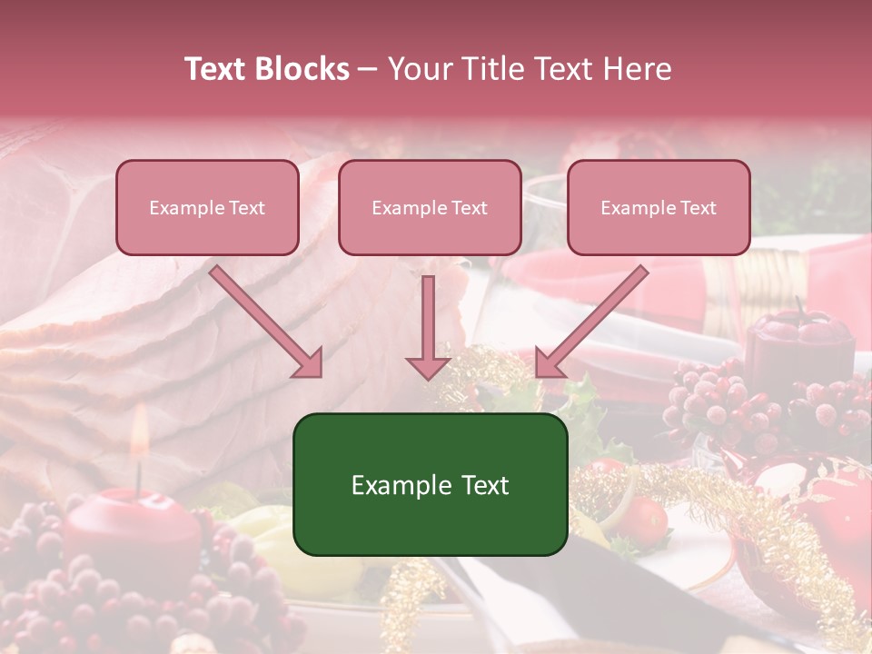 Christmas Dinner PowerPoint Template