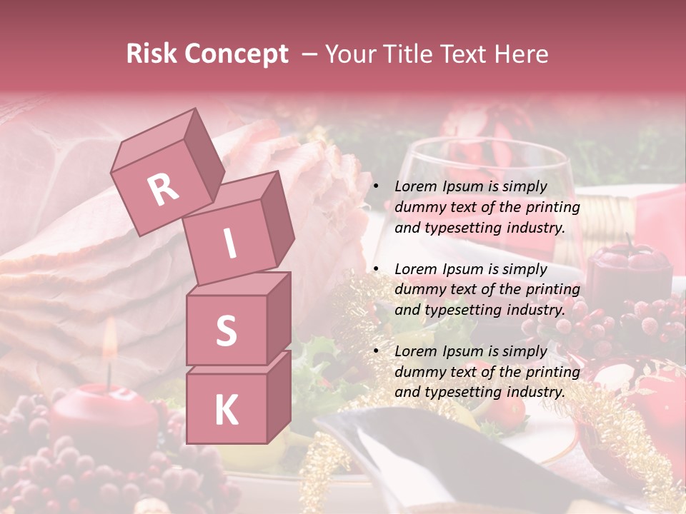 Christmas Dinner PowerPoint Template