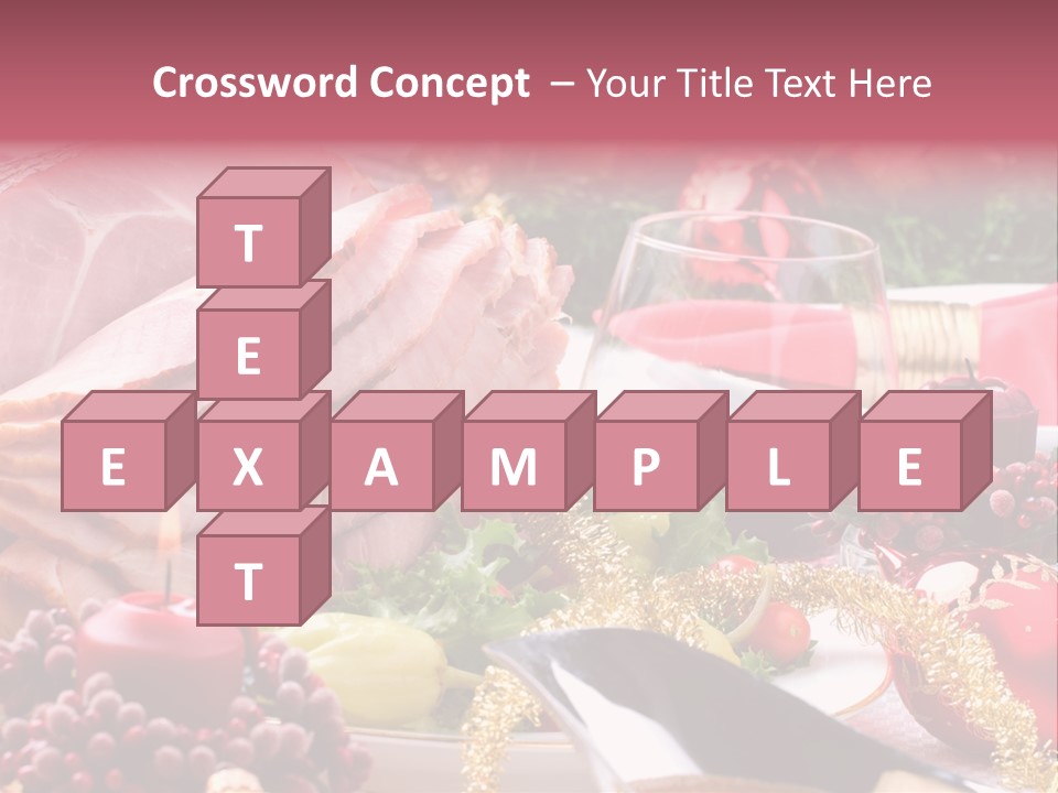 Christmas Dinner PowerPoint Template