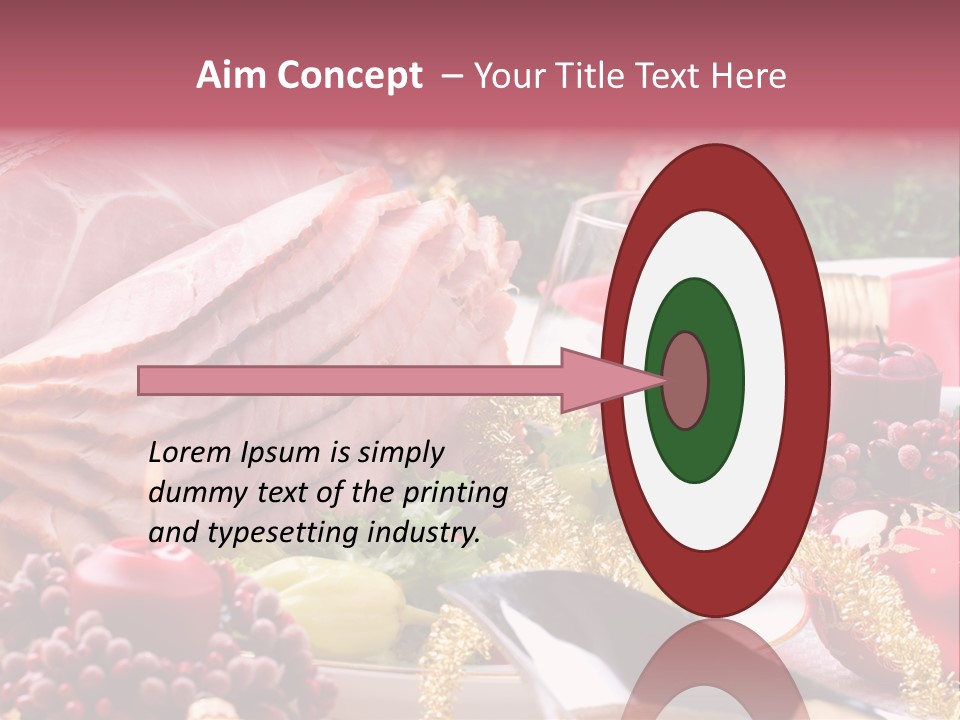 Christmas Dinner PowerPoint Template