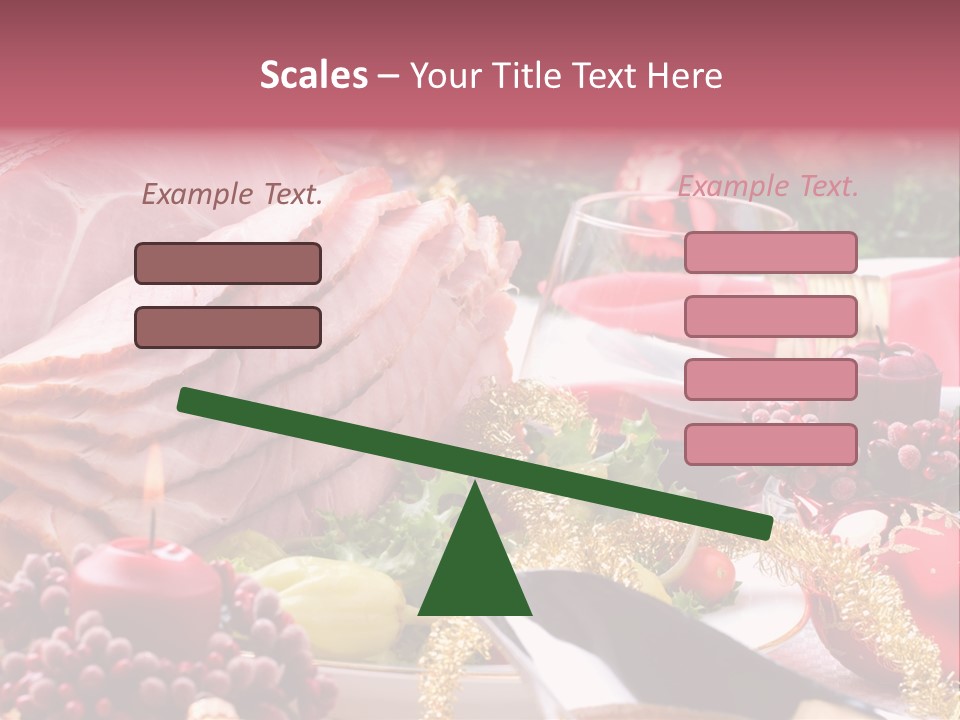 Christmas Dinner PowerPoint Template