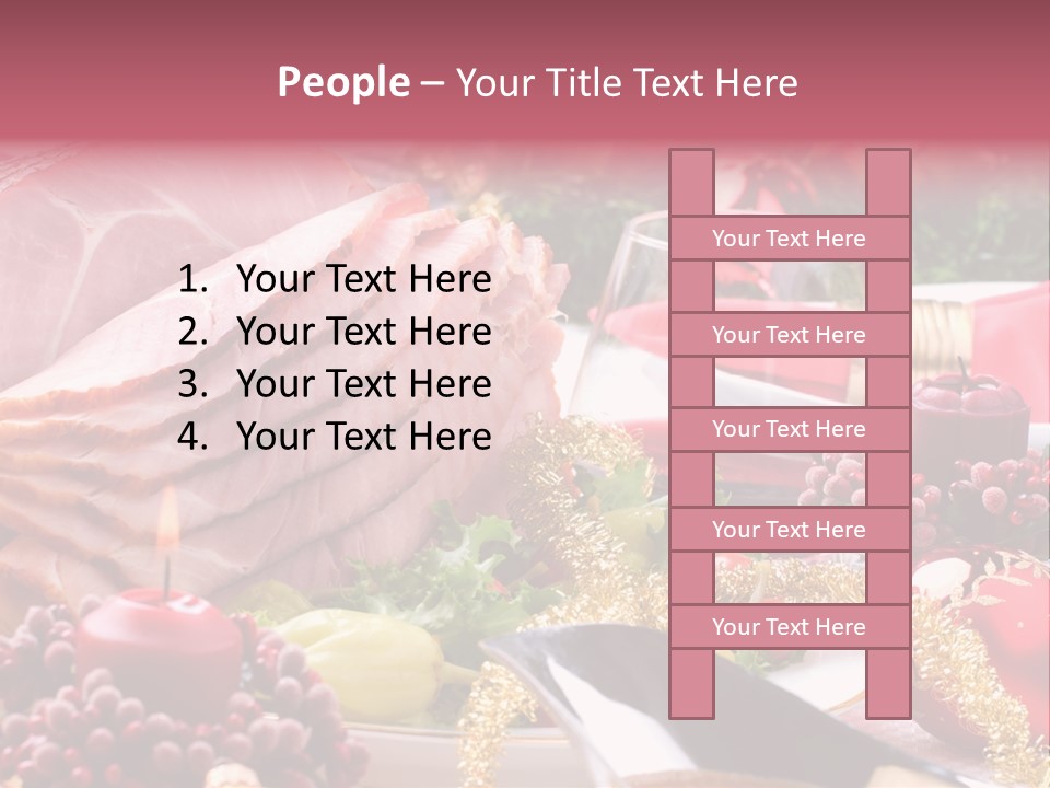Christmas Dinner PowerPoint Template