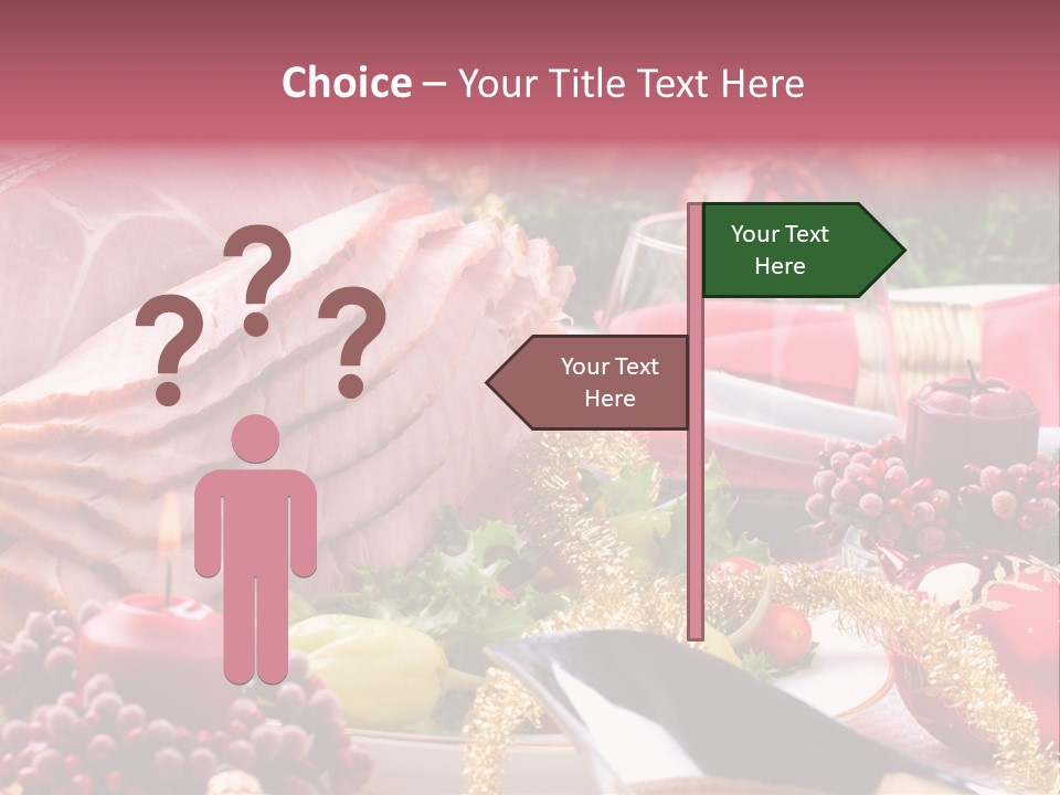 Christmas Dinner PowerPoint Template