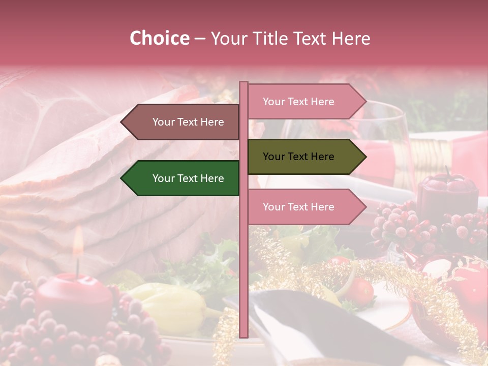 Christmas Dinner PowerPoint Template