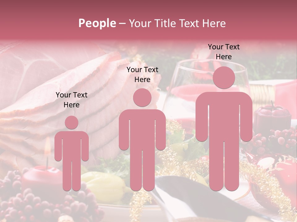 Christmas Dinner PowerPoint Template