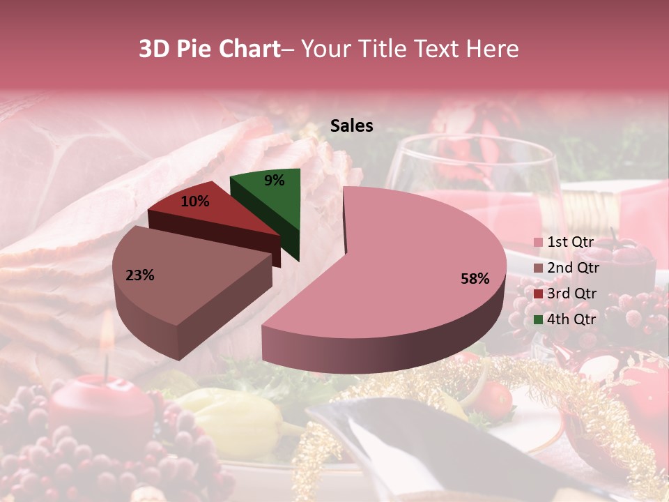 Christmas Dinner PowerPoint Template