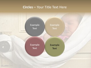 Newborn Baby Sleeping PowerPoint Template