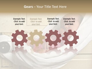 Newborn Baby Sleeping PowerPoint Template