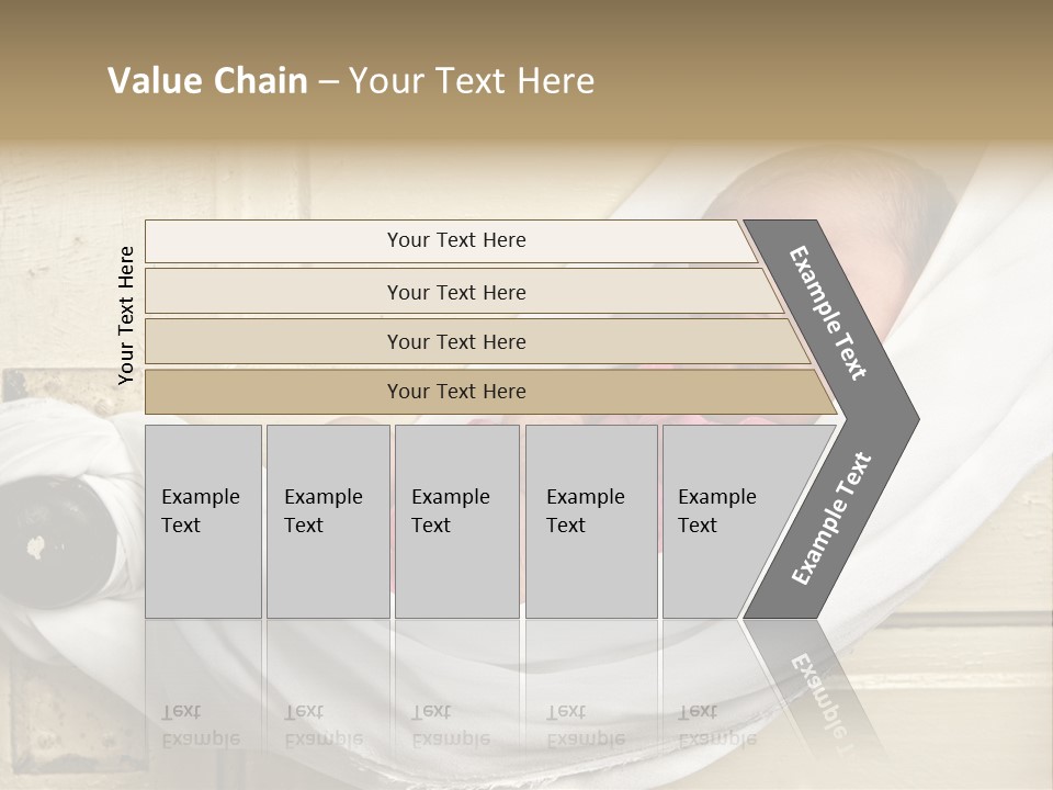 Newborn Baby Sleeping PowerPoint Template