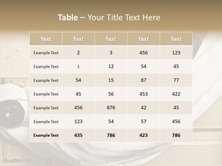 Newborn Baby Sleeping PowerPoint Template