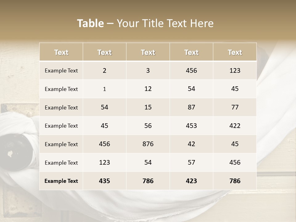 Newborn Baby Sleeping PowerPoint Template