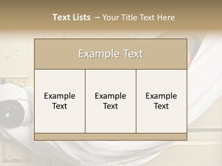 Newborn Baby Sleeping PowerPoint Template