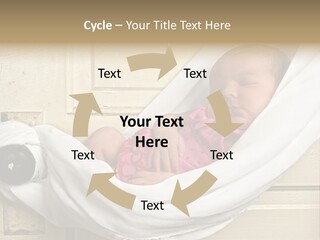 Newborn Baby Sleeping PowerPoint Template
