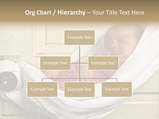 Newborn Baby Sleeping PowerPoint Template