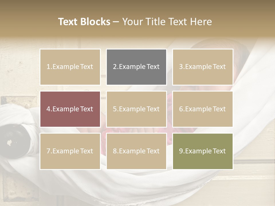 Newborn Baby Sleeping PowerPoint Template