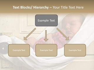 Newborn Baby Sleeping PowerPoint Template