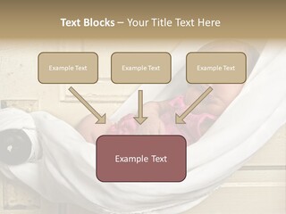 Newborn Baby Sleeping PowerPoint Template
