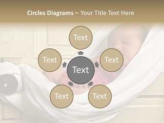 Newborn Baby Sleeping PowerPoint Template