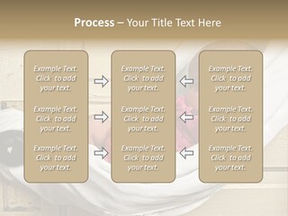 Newborn Baby Sleeping PowerPoint Template