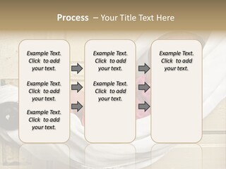 Newborn Baby Sleeping PowerPoint Template