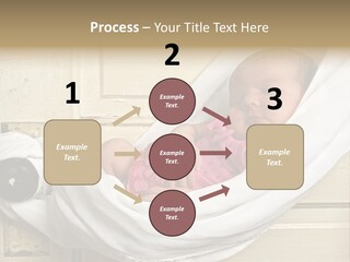 Newborn Baby Sleeping PowerPoint Template