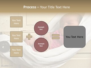 Newborn Baby Sleeping PowerPoint Template