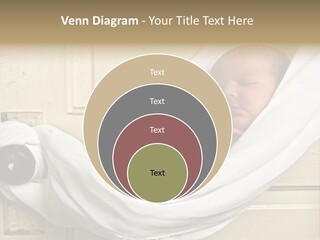 Newborn Baby Sleeping PowerPoint Template