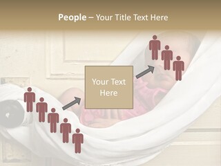 Newborn Baby Sleeping PowerPoint Template