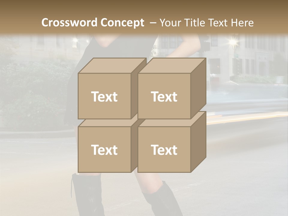 Urban High Fashion PowerPoint Template