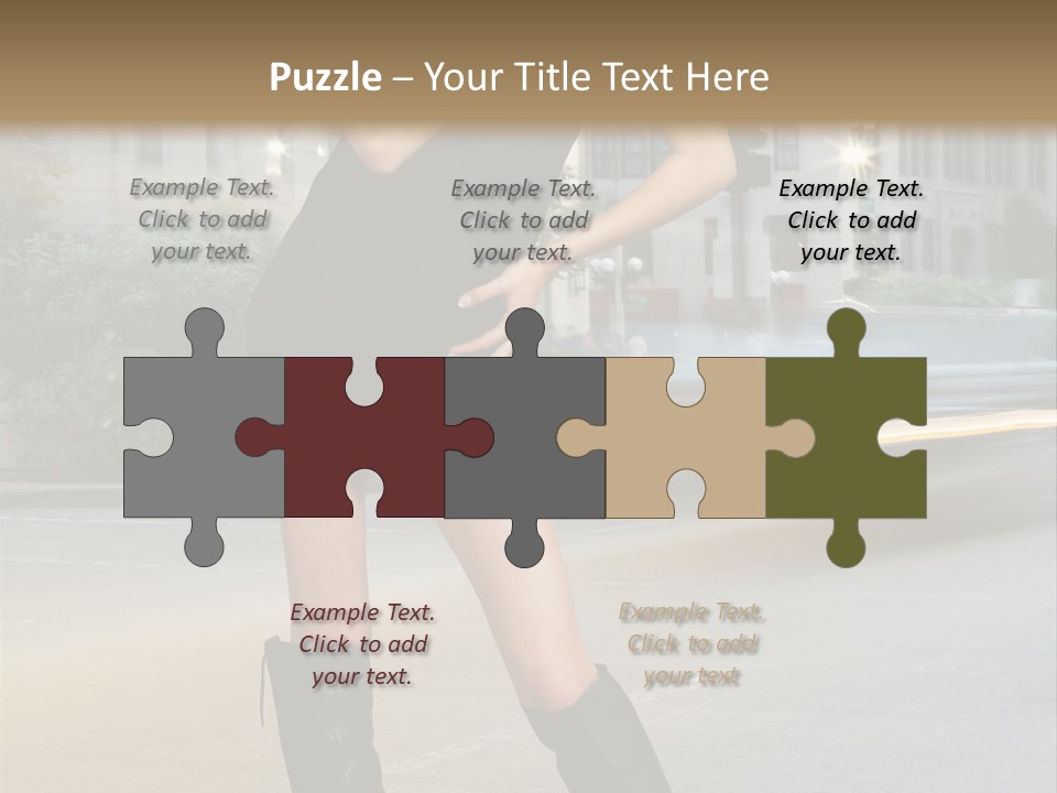 Urban High Fashion PowerPoint Template