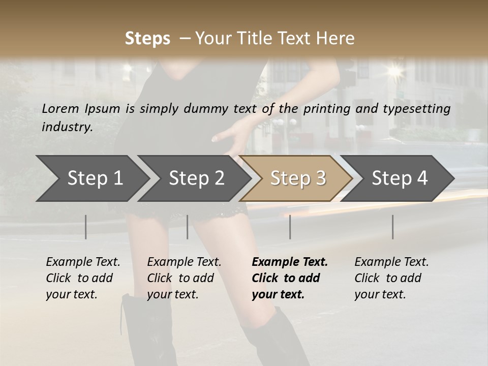 Urban High Fashion PowerPoint Template