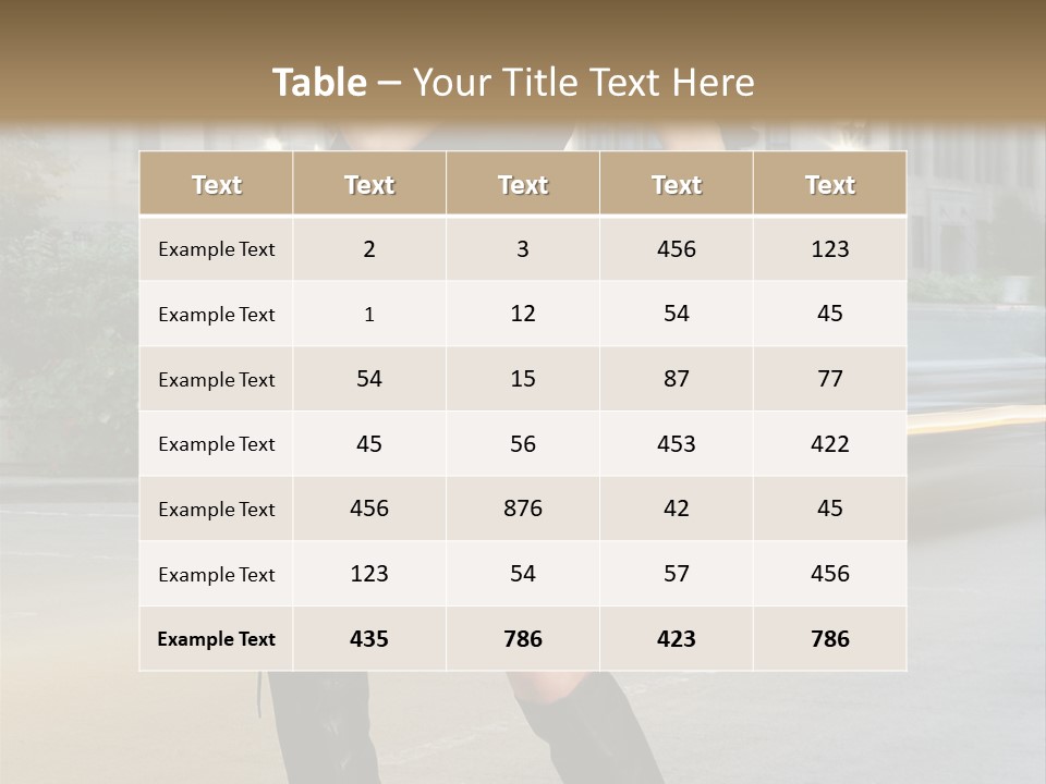 Urban High Fashion PowerPoint Template