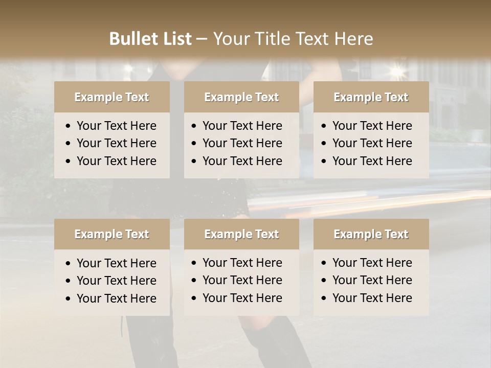 Urban High Fashion PowerPoint Template