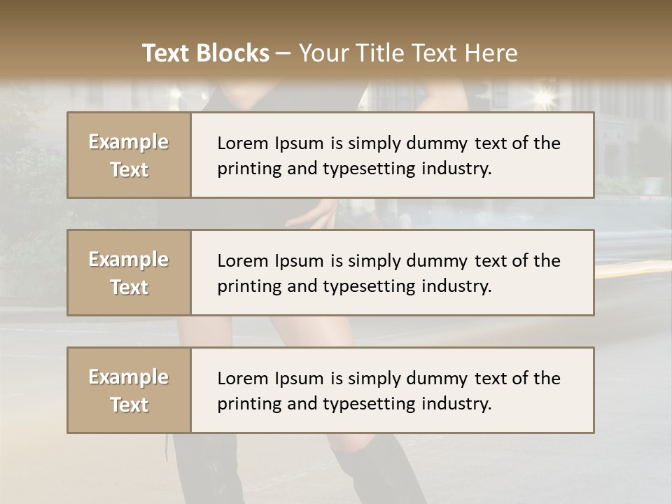 Urban High Fashion PowerPoint Template