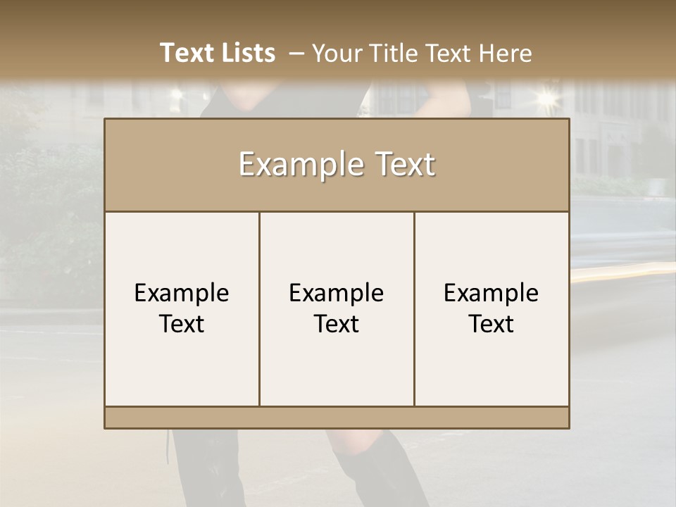 Urban High Fashion PowerPoint Template