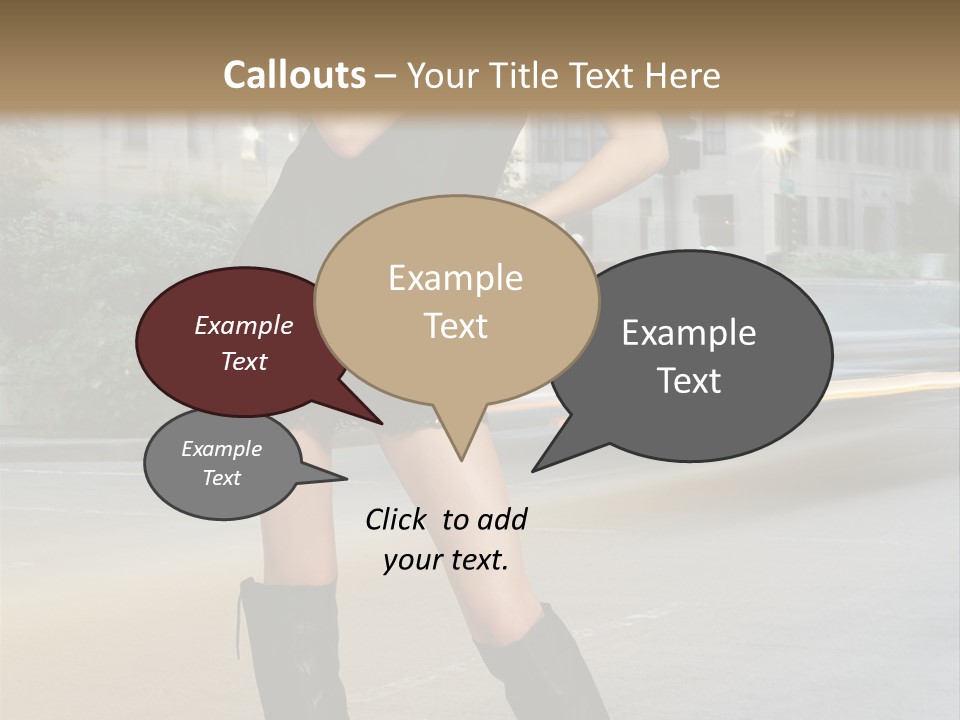 Urban High Fashion PowerPoint Template