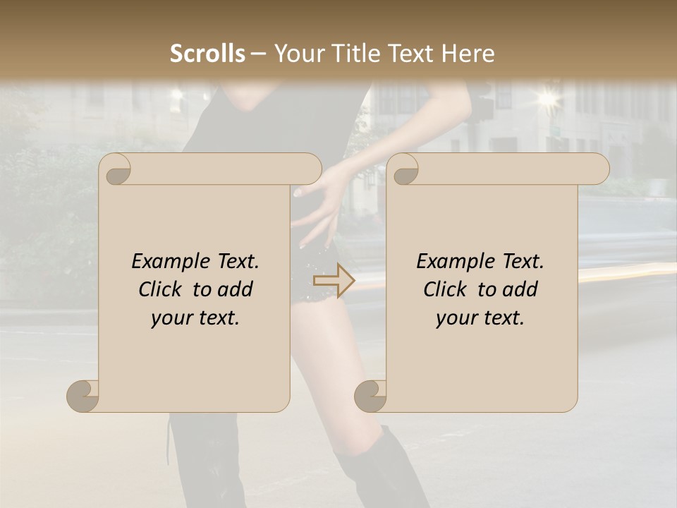 Urban High Fashion PowerPoint Template