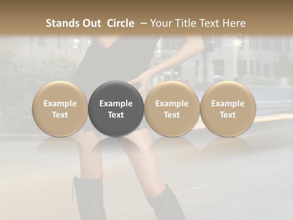 Urban High Fashion PowerPoint Template