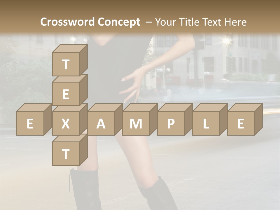 Urban High Fashion PowerPoint Template