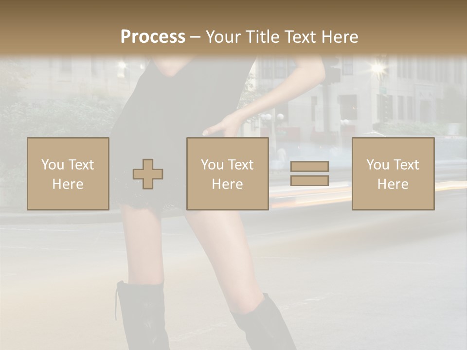 Urban High Fashion PowerPoint Template