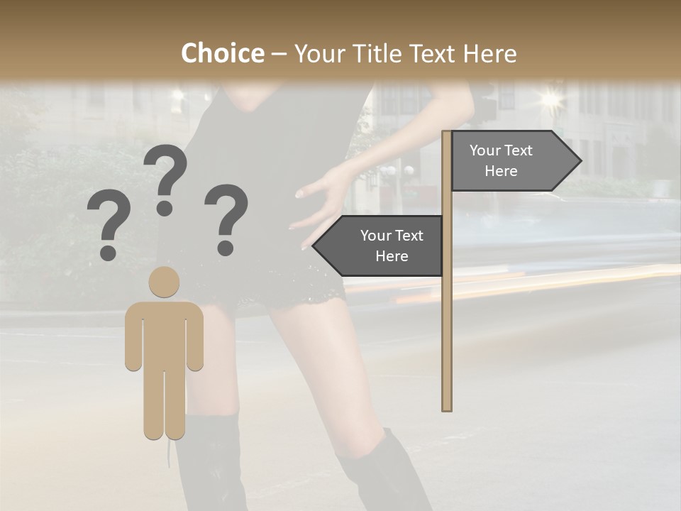 Urban High Fashion PowerPoint Template