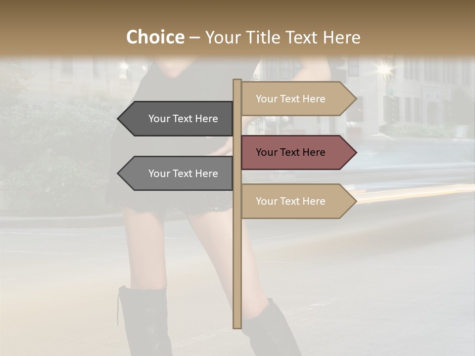 Urban High Fashion PowerPoint Template