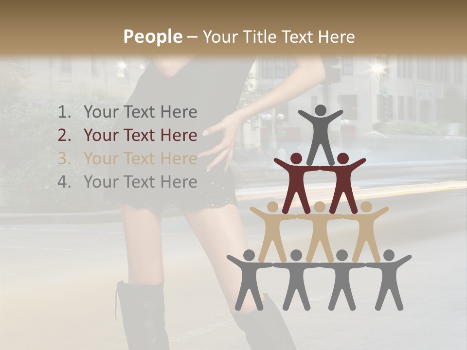 Urban High Fashion PowerPoint Template