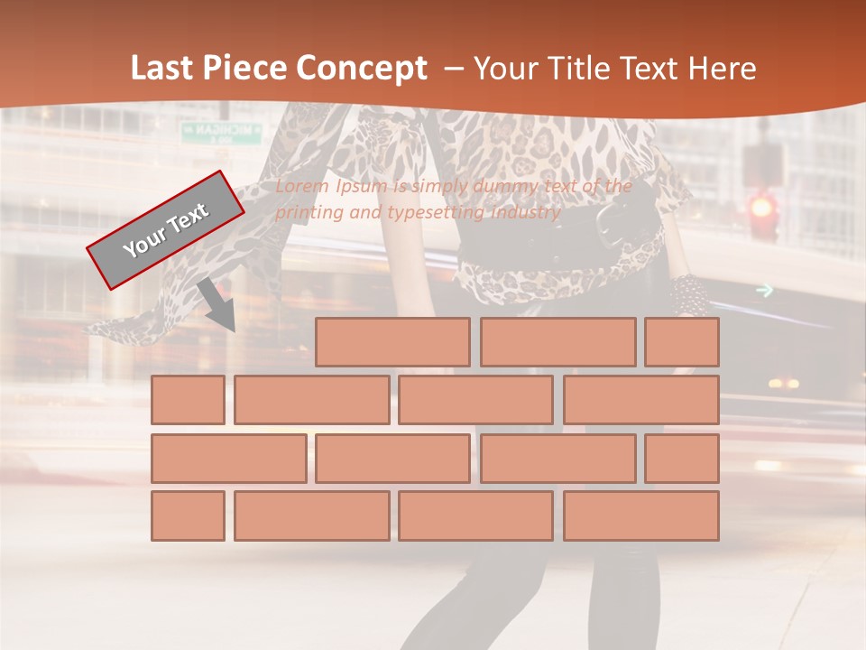 Urban Fashion Models PowerPoint Template