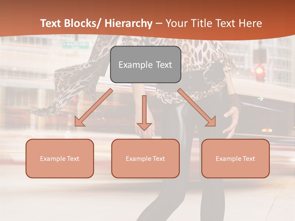 Urban Fashion Models PowerPoint Template
