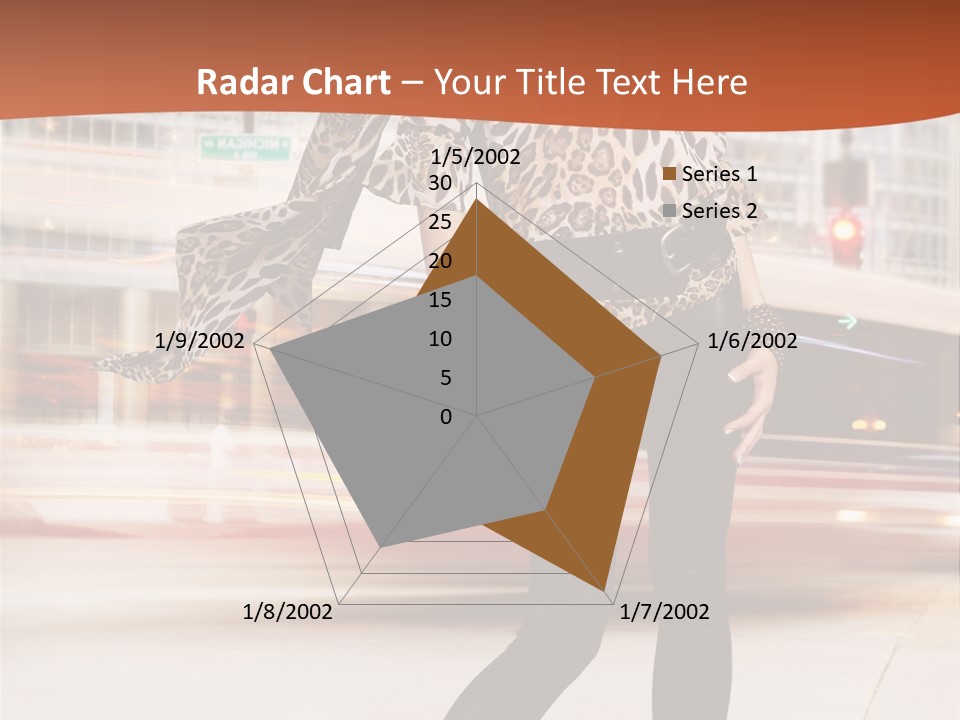 Urban Fashion Models PowerPoint Template