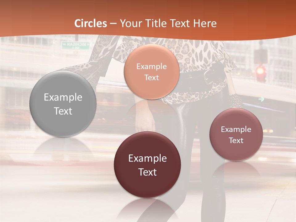 Urban Fashion Models PowerPoint Template