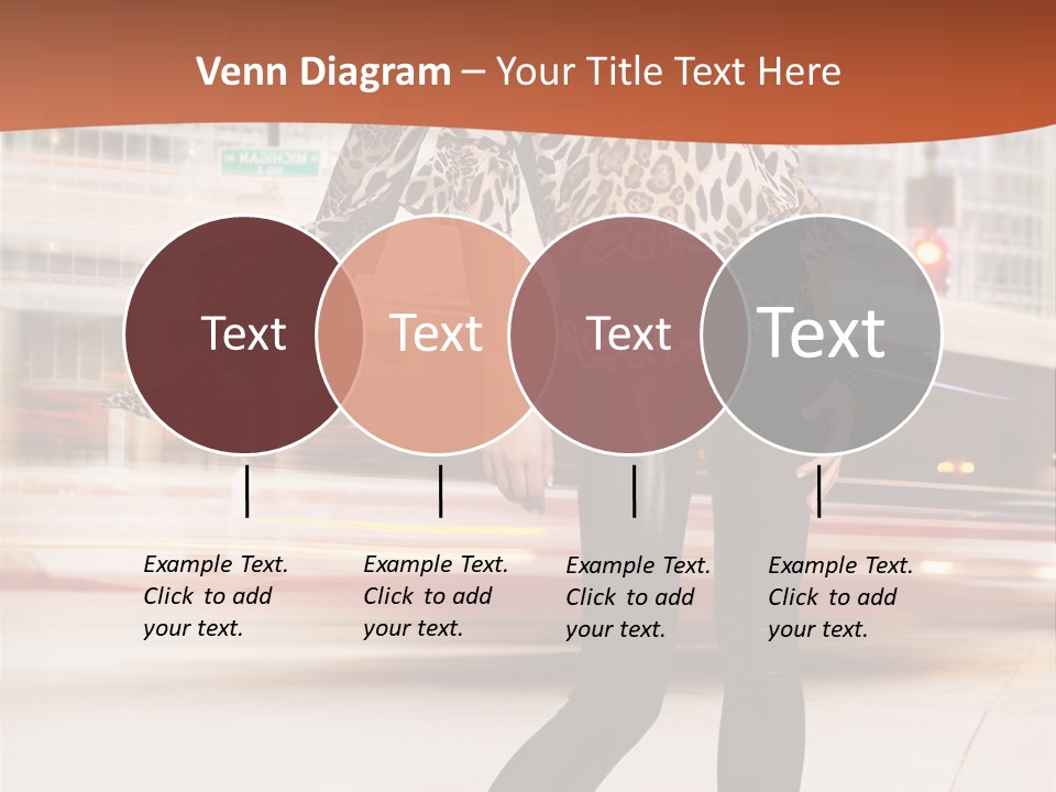 Urban Fashion Models PowerPoint Template